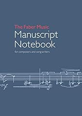 Faber music manuscript for sale  Delivered anywhere in Ireland