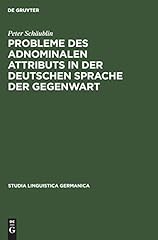 Probleme adnominalen attributs d'occasion  Livré partout en France