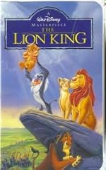 Lion king vhs for sale  Delivered anywhere in USA 