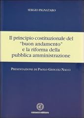 Pignataro principio costituzio usato  Spedito ovunque in Italia 