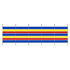 Yello pole windbreak for sale  Delivered anywhere in Ireland