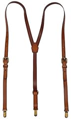 Eurynome leather suspenders for sale  Delivered anywhere in USA 