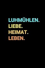 Luhmühlen notizbuch notizbloc gebraucht kaufen  Wird an jeden Ort in Deutschland