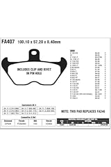 Ebc ebc208000 bremsbeläge gebraucht kaufen  Wird an jeden Ort in Deutschland