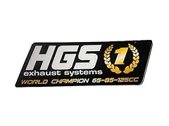 Hgs exhaust aufkleber gebraucht kaufen  Wird an jeden Ort in Deutschland