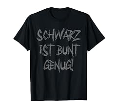 Schwarz bunt shirt gebraucht kaufen  Wird an jeden Ort in Deutschland