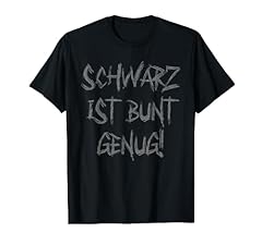 Schwarz bunt shirt gebraucht kaufen  Wird an jeden Ort in Deutschland