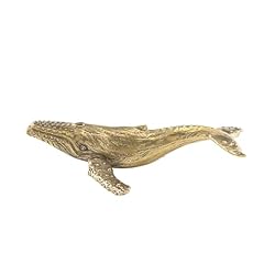Vintage brass whale for sale  Delivered anywhere in USA 