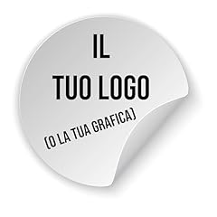 100 adesivi personalizzabili usato  Spedito ovunque in Italia 