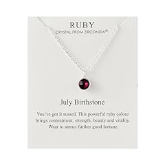Luglio collana birthstone usato  Spedito ovunque in Italia 