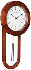 SEIKO Circular & Sleek Wall Clock with Pendulum and for sale  Delivered anywhere in USA 