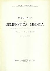 Manuale semeiotica medica usato  Spedito ovunque in Italia 