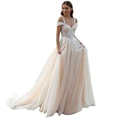 Champagne lace boho for sale  Delivered anywhere in USA 