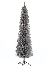 E-Stores Direct 5ft 6ft 7ft 8ft Grey Pine Pencil Slim, used for sale  Delivered anywhere in UK