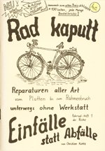 Rad kaputt reparaturen gebraucht kaufen  Wird an jeden Ort in Deutschland