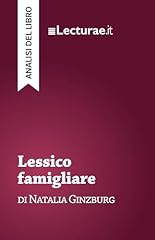 Lessico famigliare natalia usato  Spedito ovunque in Italia 