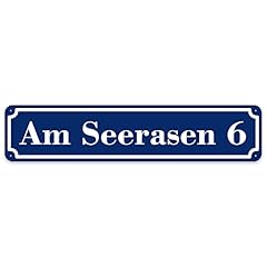 Langes hausnummer straße gebraucht kaufen  Wird an jeden Ort in Deutschland