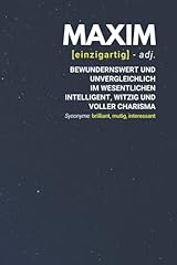 Maxim bewundernswert inkl gebraucht kaufen  Wird an jeden Ort in Deutschland