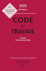Code travail 2025 d'occasion  Livré partout en France