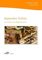Apprendre python initier d'occasion  Livré partout en France
