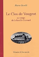 Clos vougeot temps d'occasion  Livré partout en France