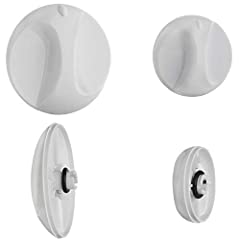 Masterpart White Control Knob Set for Galaxy Aqua 1000,, used for sale  Delivered anywhere in UK