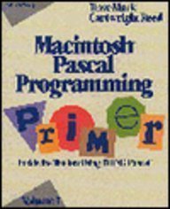 Macintosh pascal programming d'occasion  Livré partout en Belgiqu
