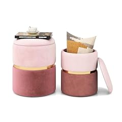 Costway set pouf usato  Spedito ovunque in Italia 