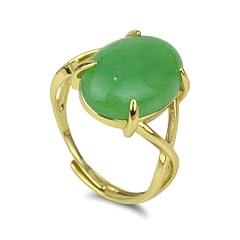 Green jade ring for sale  Delivered anywhere in USA 