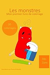 Monstres livre coloriage d'occasion  Livré partout en France