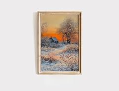 Vintage winter cabin for sale  Delivered anywhere in USA 