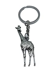 Giraffe pewter keychain for sale  Delivered anywhere in USA 