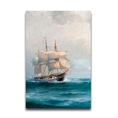 Oil painting ship for sale  Delivered anywhere in USA 