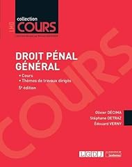 Droit pénal général d'occasion  Livré partout en France