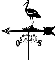 Vane stork silhouette for sale  Delivered anywhere in UK