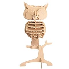 Wooden puzzle owl for sale  Delivered anywhere in UK