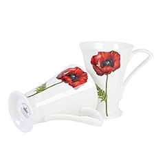 Pair elegant poppy for sale  Delivered anywhere in UK