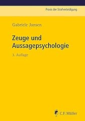 Zeuge aussagepsychologie gebraucht kaufen  Wird an jeden Ort in Deutschland