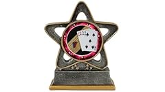 Cribbage trophy star for sale  Delivered anywhere in UK