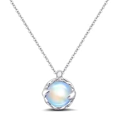 Circle moonstone necklace for sale  Delivered anywhere in UK