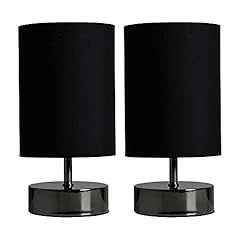 Pair modern black for sale  Delivered anywhere in UK