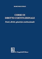 Corso diritto costituzionale. usato  Spedito ovunque in Italia 
