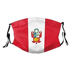 Peru flag face for sale  Delivered anywhere in USA 