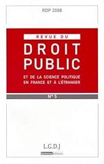 Revue droit public d'occasion  Livré partout en France