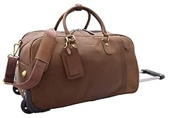 Wheeled holdall real for sale  Delivered anywhere in UK