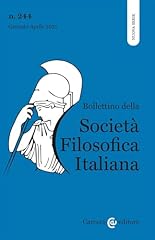 Bollettino società filosofica usato  Spedito ovunque in Italia 