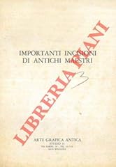 Importanti incisioni antichi usato  Spedito ovunque in Italia 