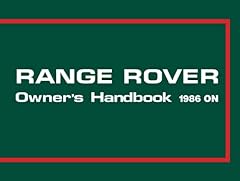 Range rover 1986 d'occasion  Livré partout en France