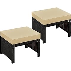 Yaheetech wicker ottomans for sale  Delivered anywhere in USA 