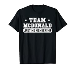 Team mcdonald lifetime usato  Spedito ovunque in Italia 